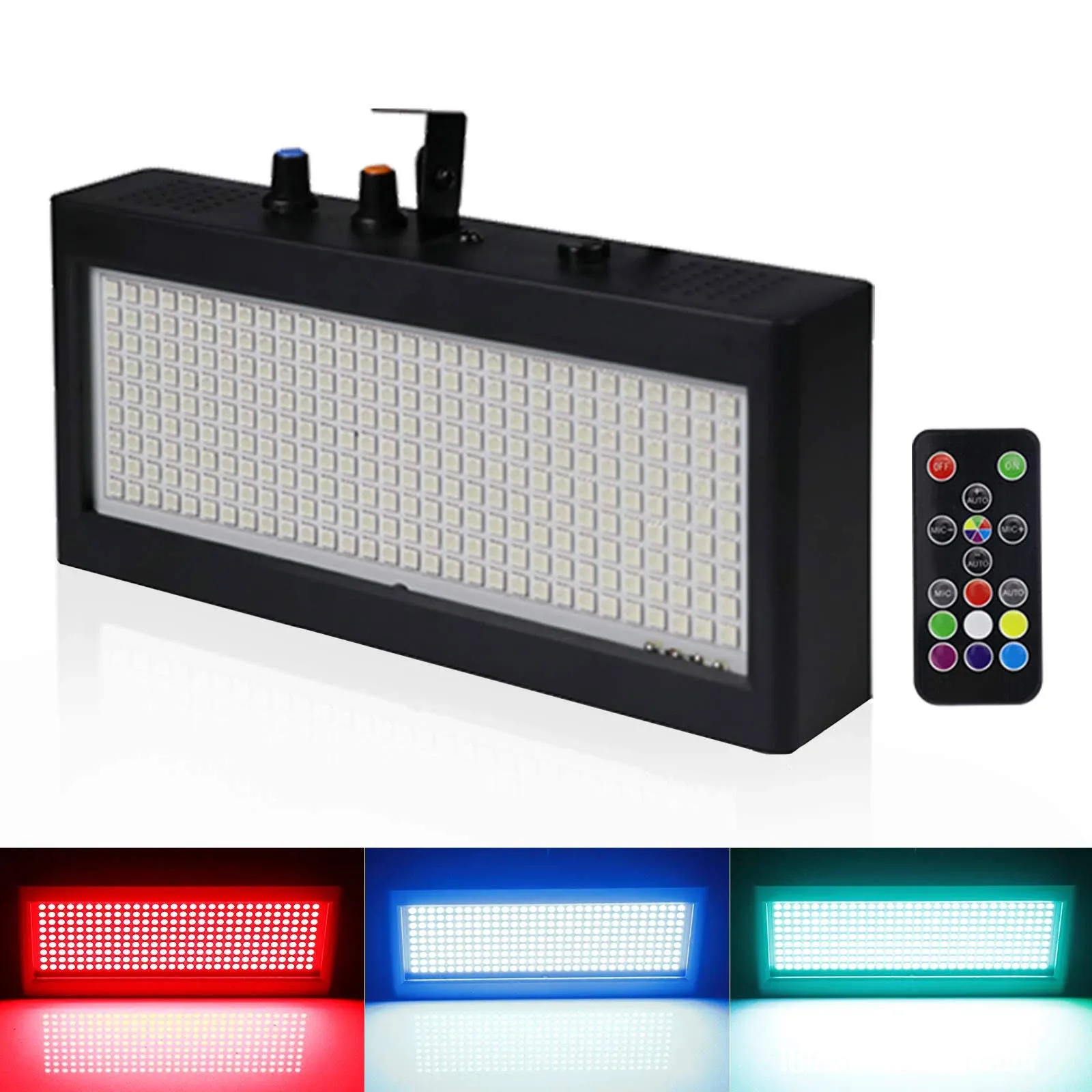 Stage Strobe Light, 270 LED Super Bright Flash Stage Lighting, Sound Activated