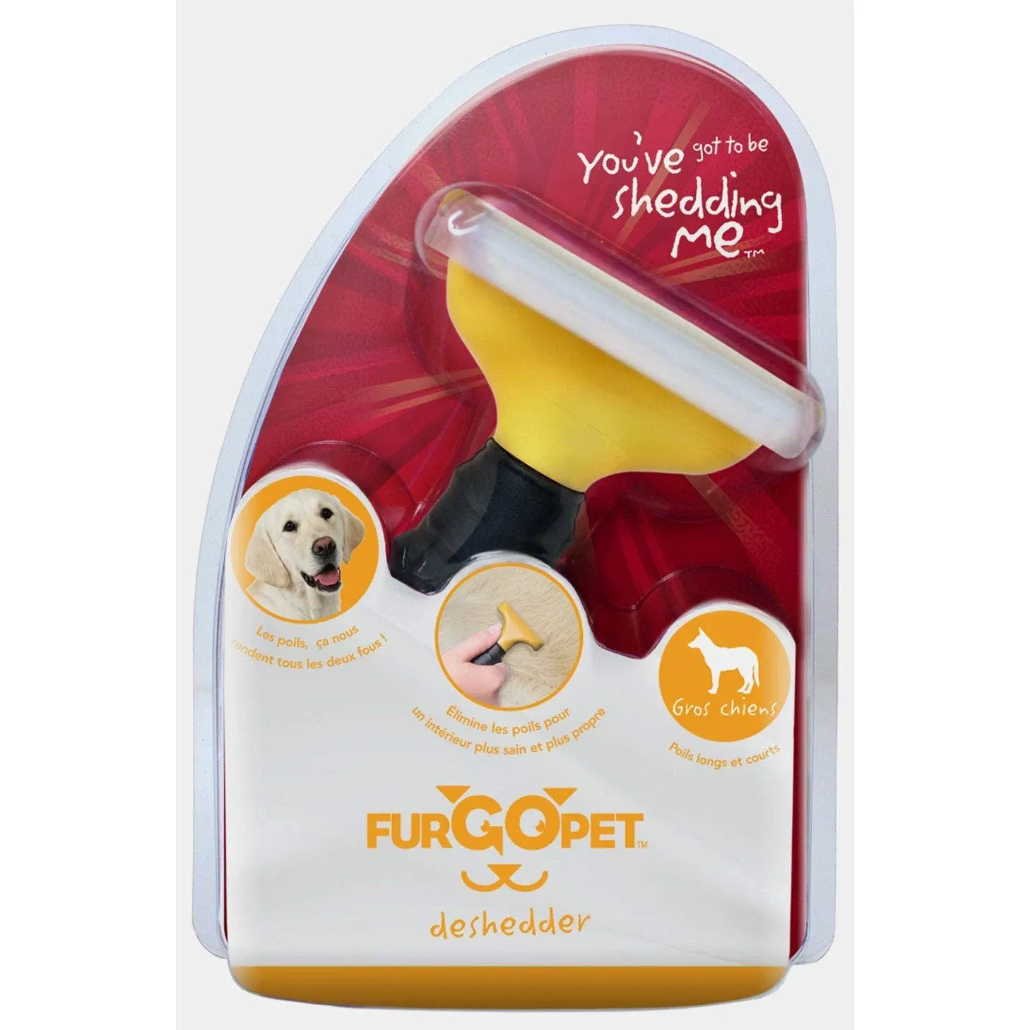 FurGOPet Large Dog Deshedder