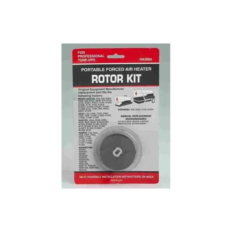 NOS PP204 HA3004 1/2&#034; Rotor Kit for Desa Master Reddy Remington Knipco Koehring