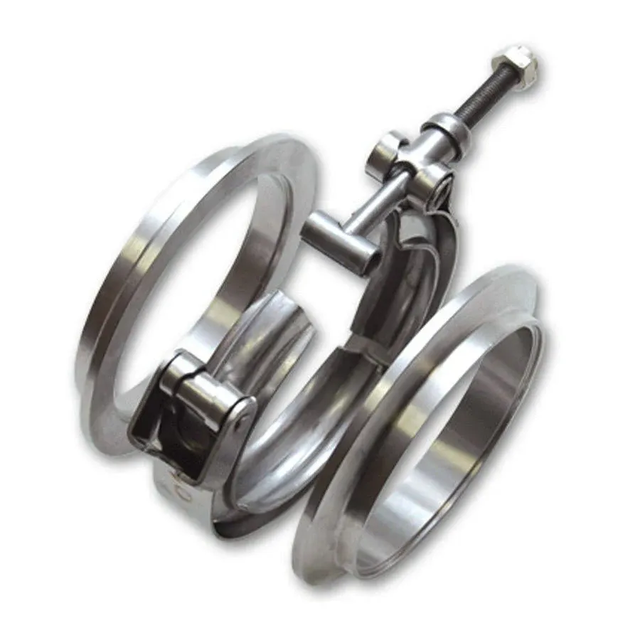 Effortless Quick-Release V-Band Clamp for 3-Inch Exhaust - Stainless Steel 304