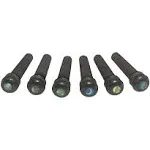 Taylor Ebony Acoustic Guitar Bridge Pins w/ Abalone Dots