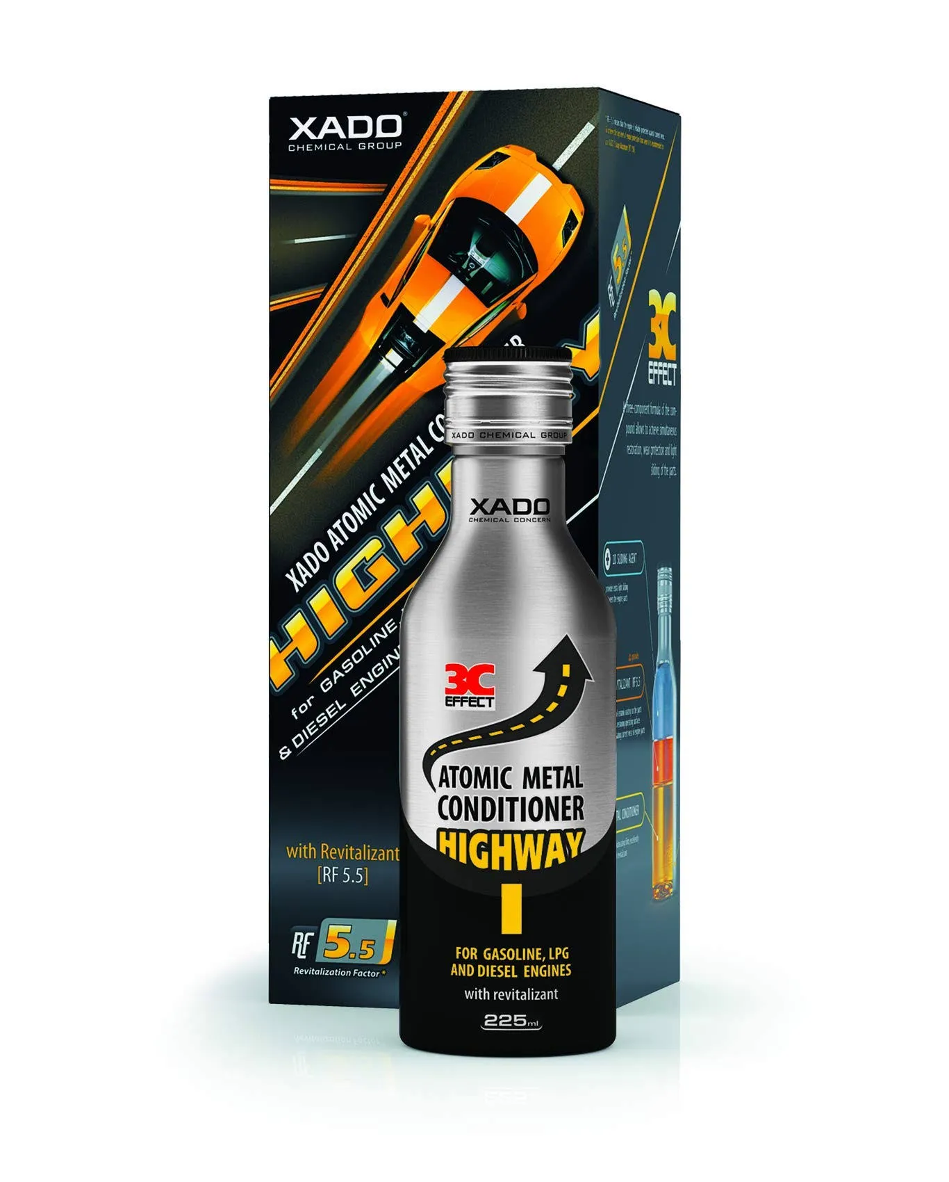 Atomic Metal Conditioner XADO gel High Way Restoration HighWay 