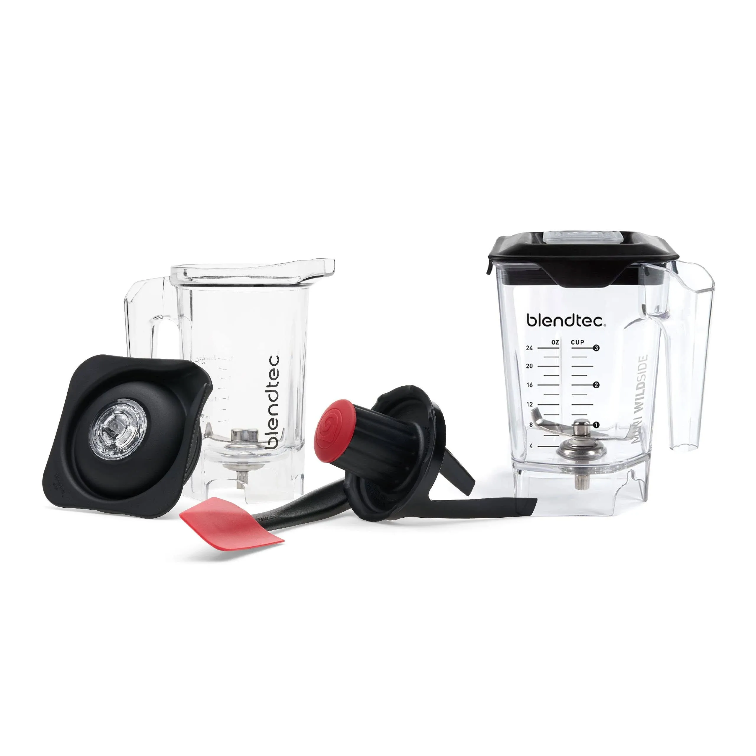 Blendtec 46 oz Mini WildSide+ and 37 oz Twister Bundle - Blender Jars Compatible with Blendtec Blenders