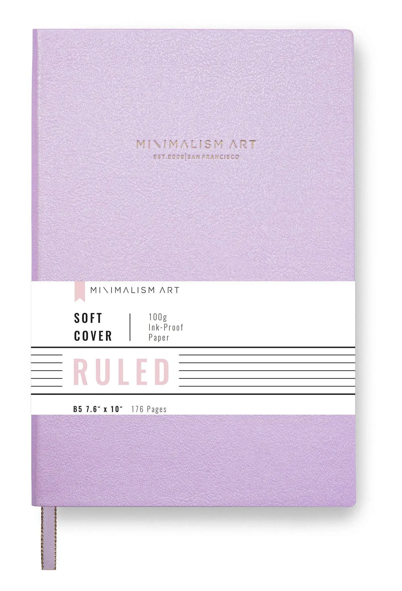 Minimalism Art, Premium Soft Cover Notebook Journal, Ruled Lined Page, 176 Pages ...