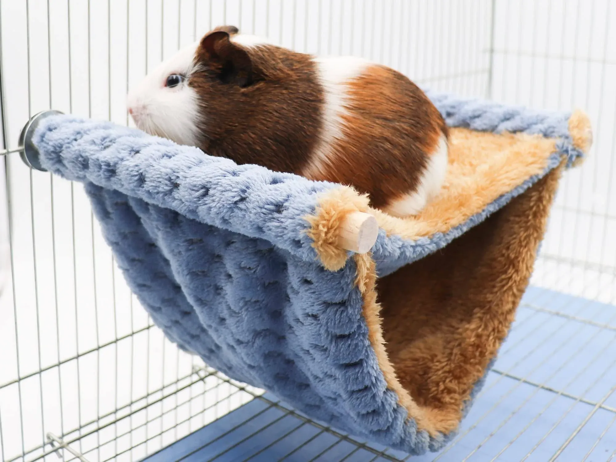 Fleece Winter Warm Rat Hammock Double Layer Hanging Birds Nest Bed