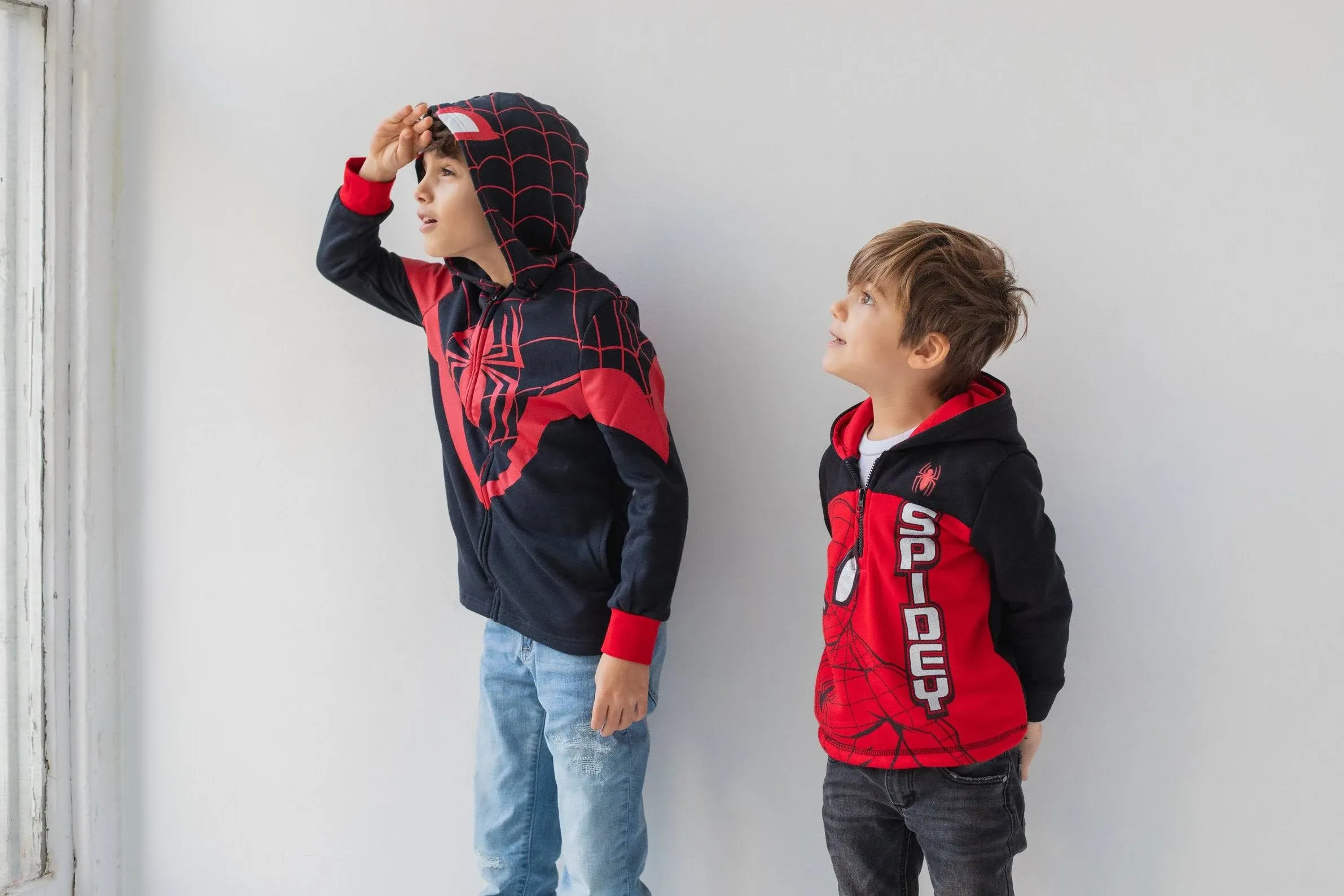 Marvel Spider-Man Spider-Verse Venom Zip Up Hoodie Toddler to Big Kid