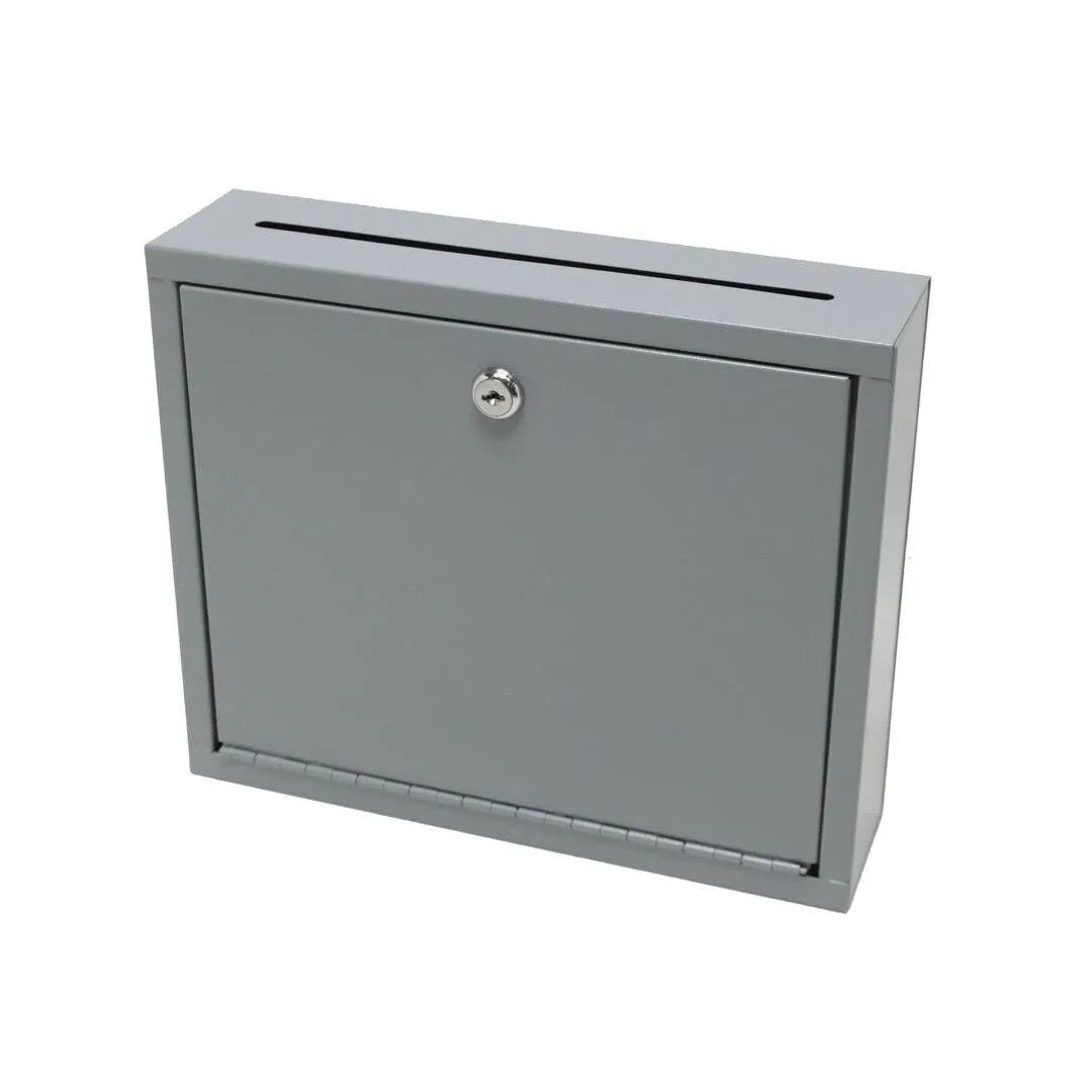 Wall Mount Counter Suggestion Box Donation Box Drop Box Ballot Box Prayer Box