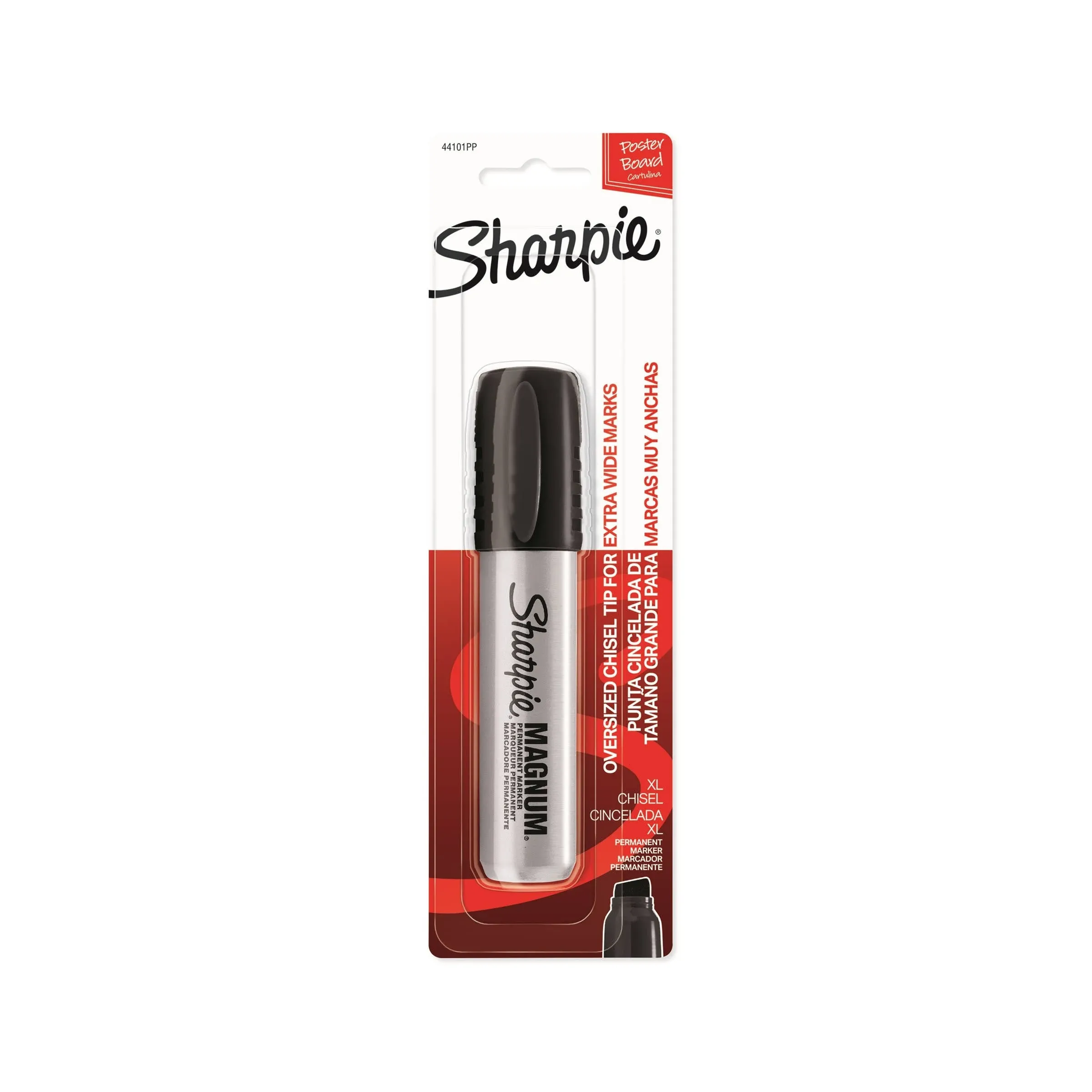 Sharpie Magnum Black Chisel-Tip Permanent Marker