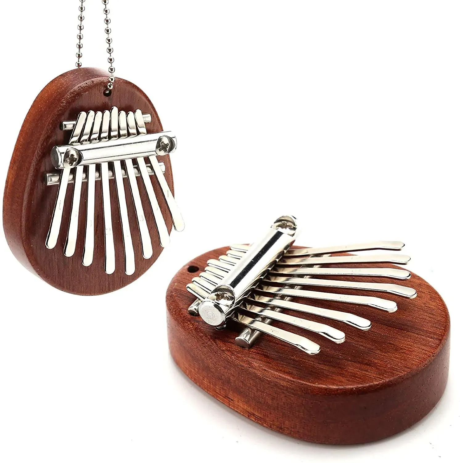 AIEX 8 Keys Mini Kalimba Thumb Piano with Lanyard Pocket Thumb Piano Portable ...