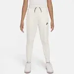 Kids' Nike Sportswear Tech Fleece Joggers Large Pale Ivory/Black/Black