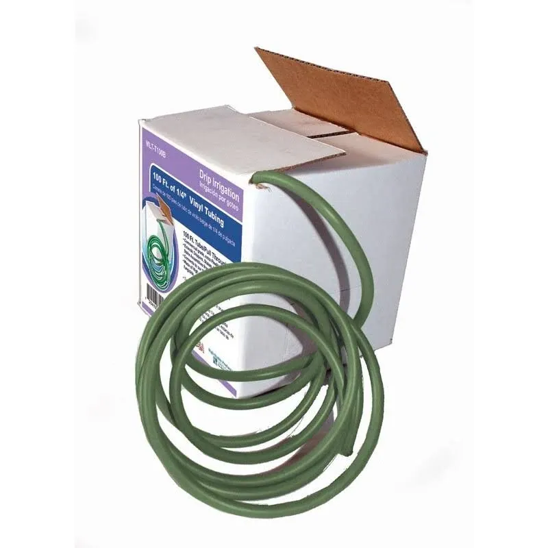 Mister Landscaper 100-ft Coil of 1/4-in Green Vinyl Tubing