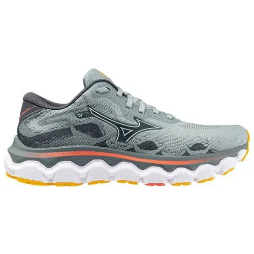 Mizuno Women's Wave Horizon 7 Grey Mist/White B