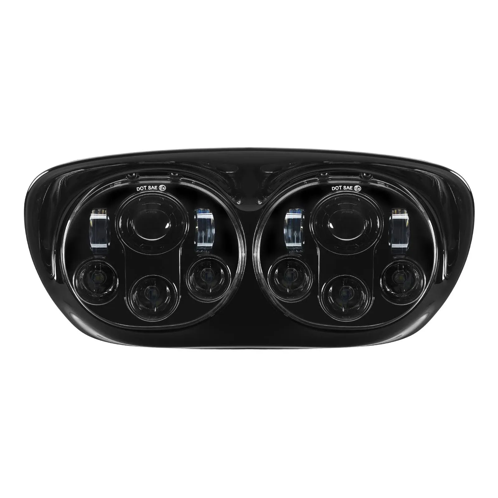 Blackout 5.75 in. Dual LED Daymaker Style Headlight