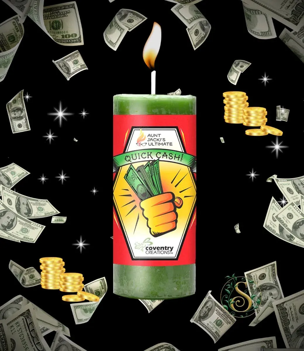 Aunt Jacki's Ultimate Quick Cash Candle (default)