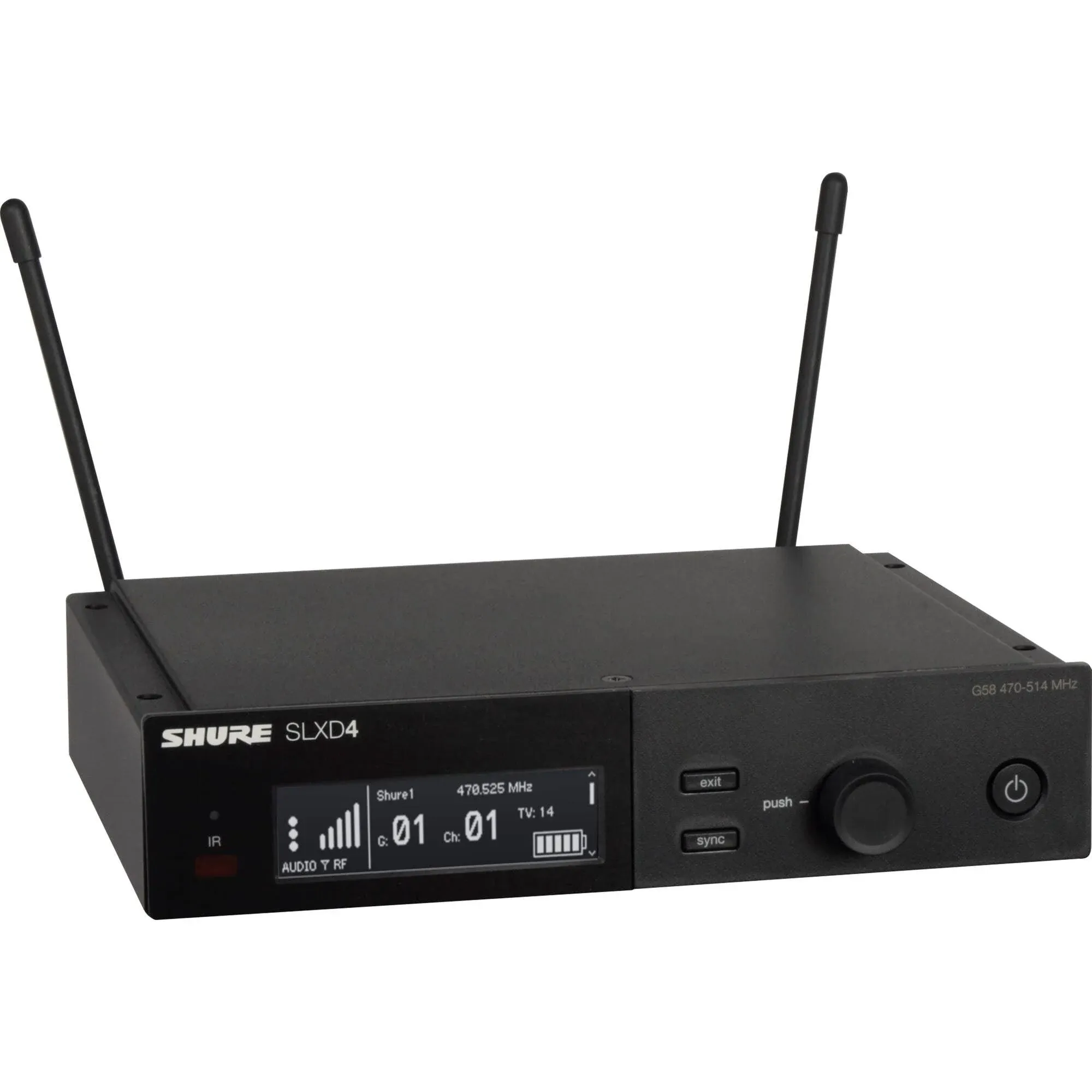 Shure - SLXD4-G58 Digital Wireless Receiver