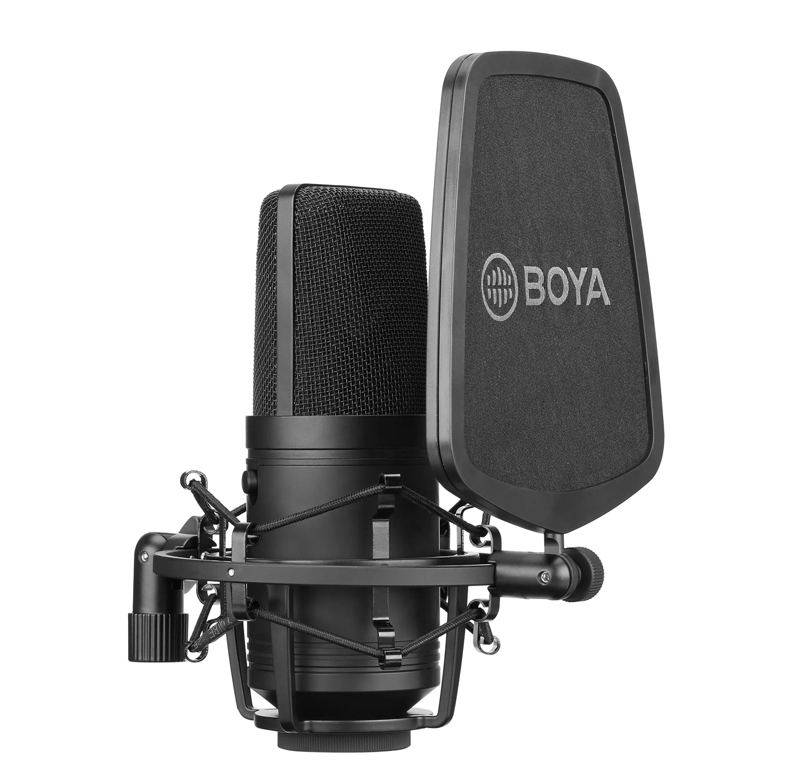 Boya BY-M800 Cardioid Condenser Large Diaphragm Studio Microphone