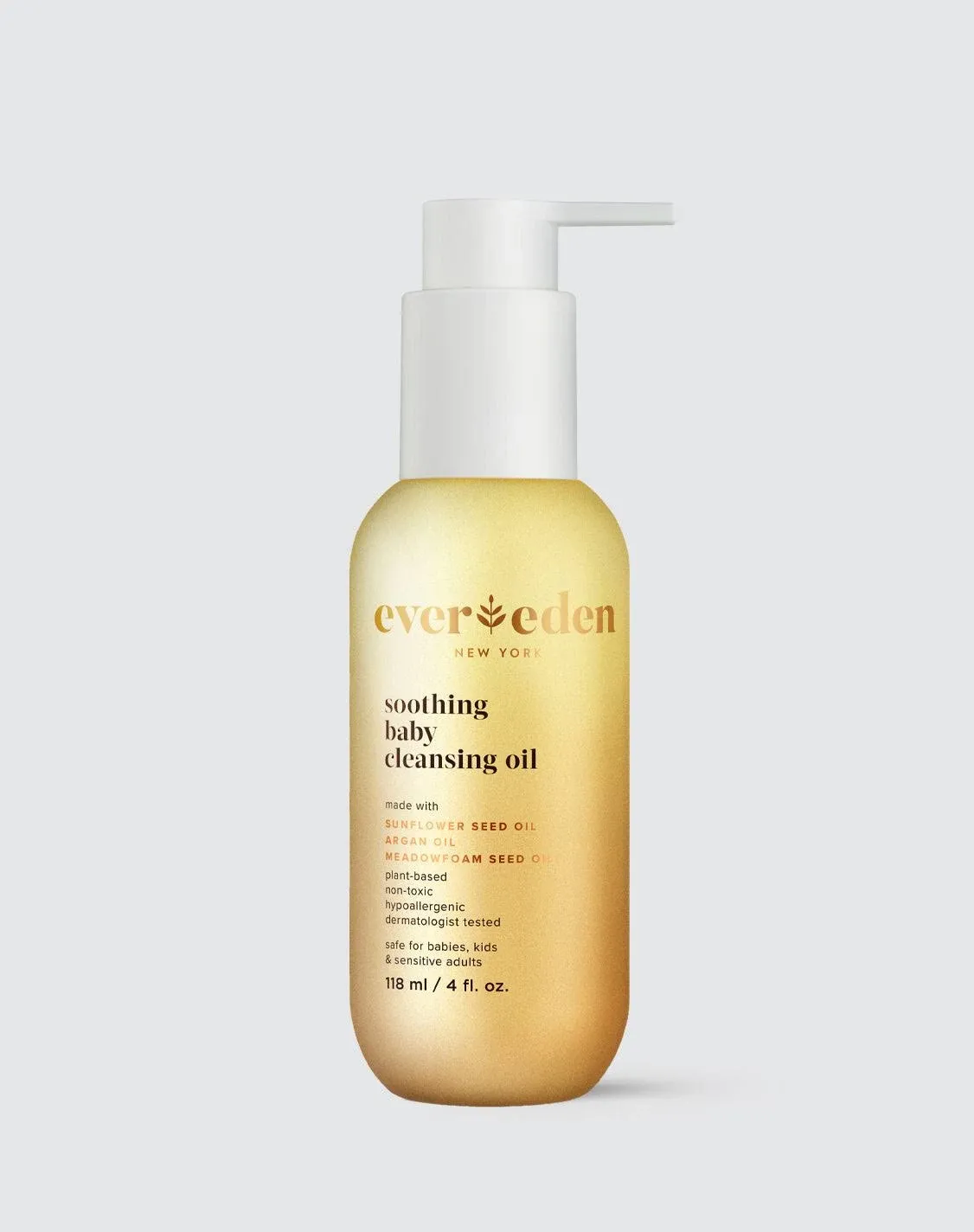 Ever Eden Soothing Baby Cleansing Oil new