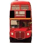 Cardboard People Old London Bus Life Size Cardboard Cutout Standup