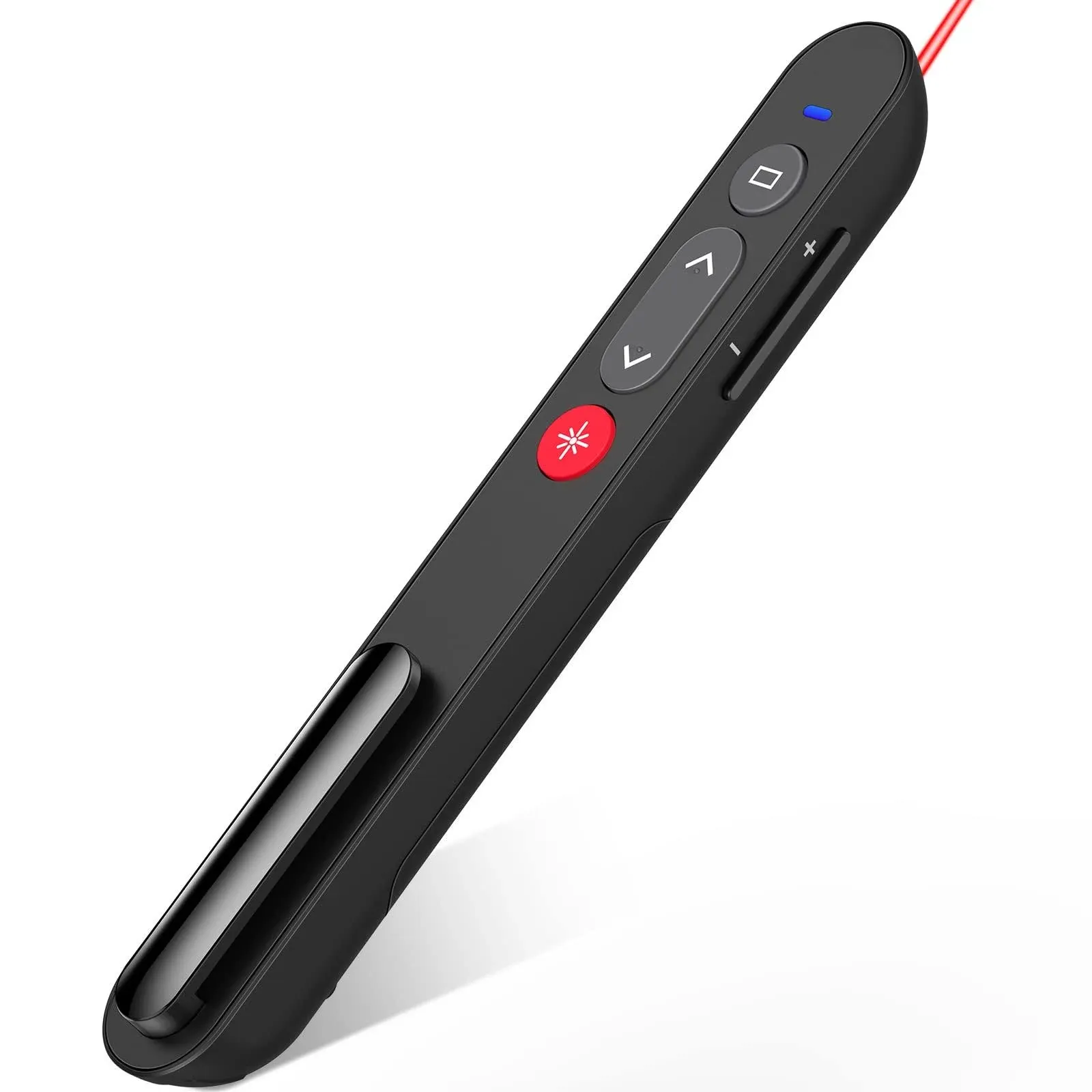 Laser Pointer for Presentations, Wireless Presenter Clicker for PowerPoint Slide with Hyperlink & Volume Control, Presentation Remote for Mac/Computer/Laptop, Google Slide/PPT/Keynote