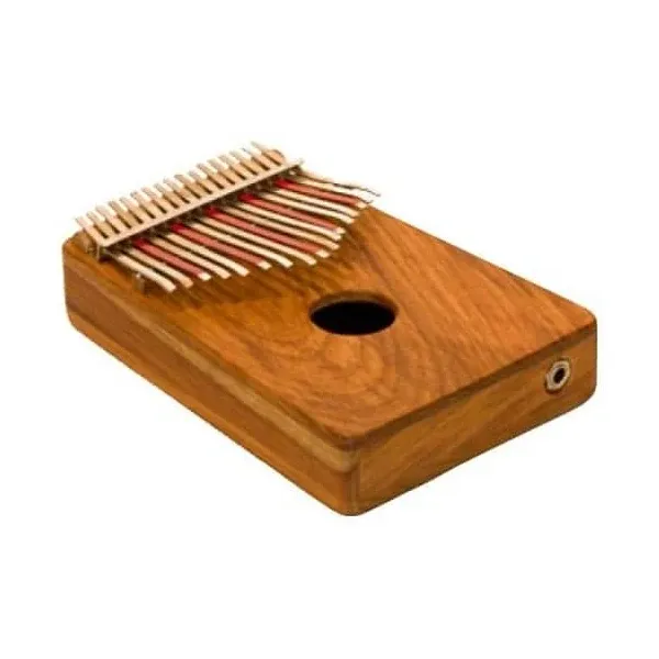 Hugh Tracey Treble Kalimba w Internal Mic Pickup 17-Note Treble Kalimba, New!