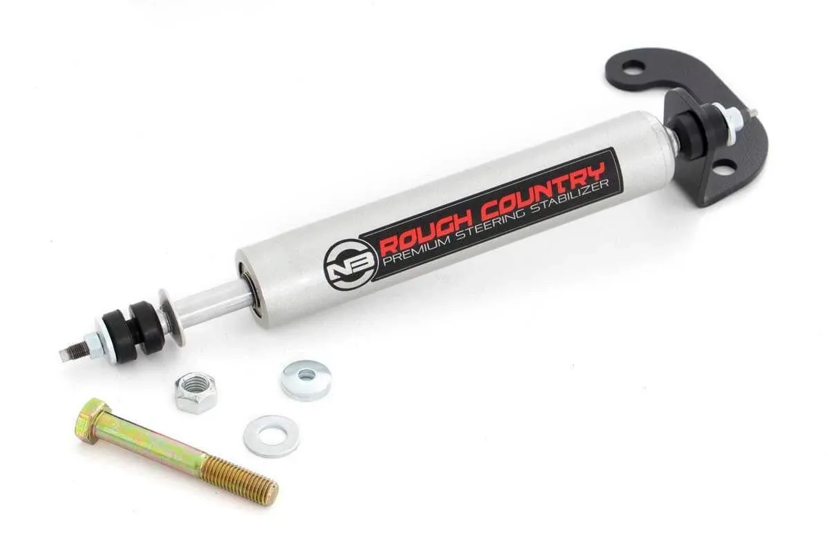 Rough Country N3 Steering Stabilizer for 1988-1998 Chevy/GMC C/K1500-873713<wbr/>0