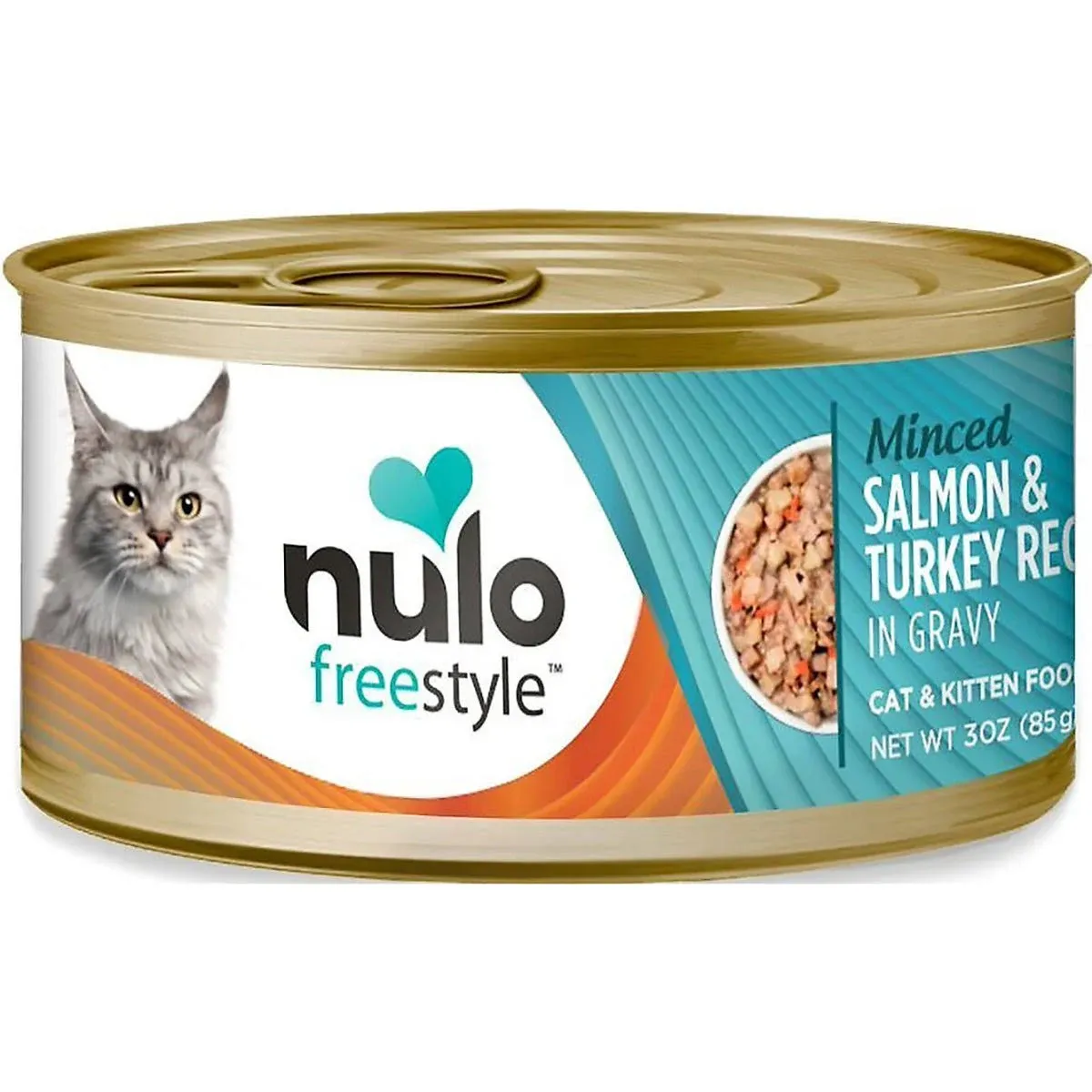 Nulo Freestyle Minced Salmon & Turkey Cat Food in Austin, Texas