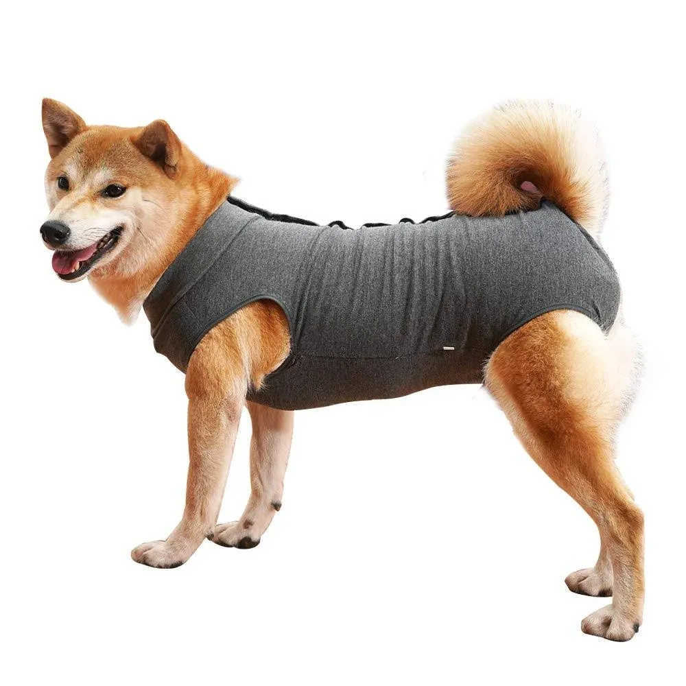 Dog Recovery Suit Abdominal Wound Puppy Surgical Clothes Post-Operative Vest Pet ...