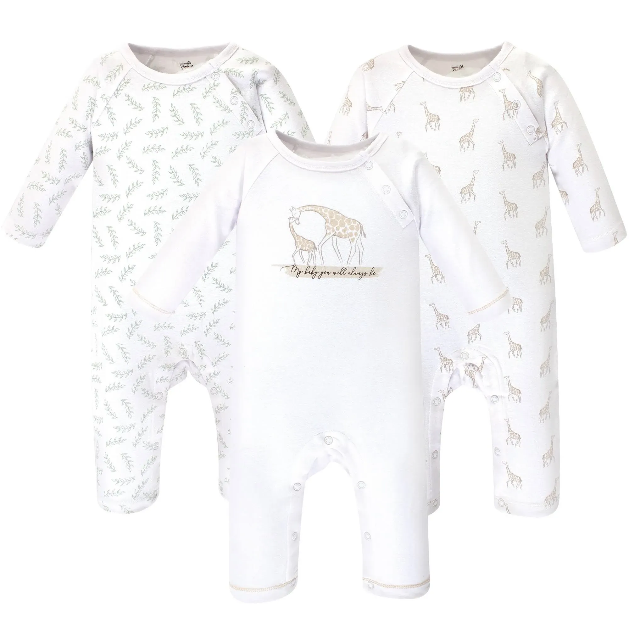 Touched By Nature Baby Organic Cotton Coveralls