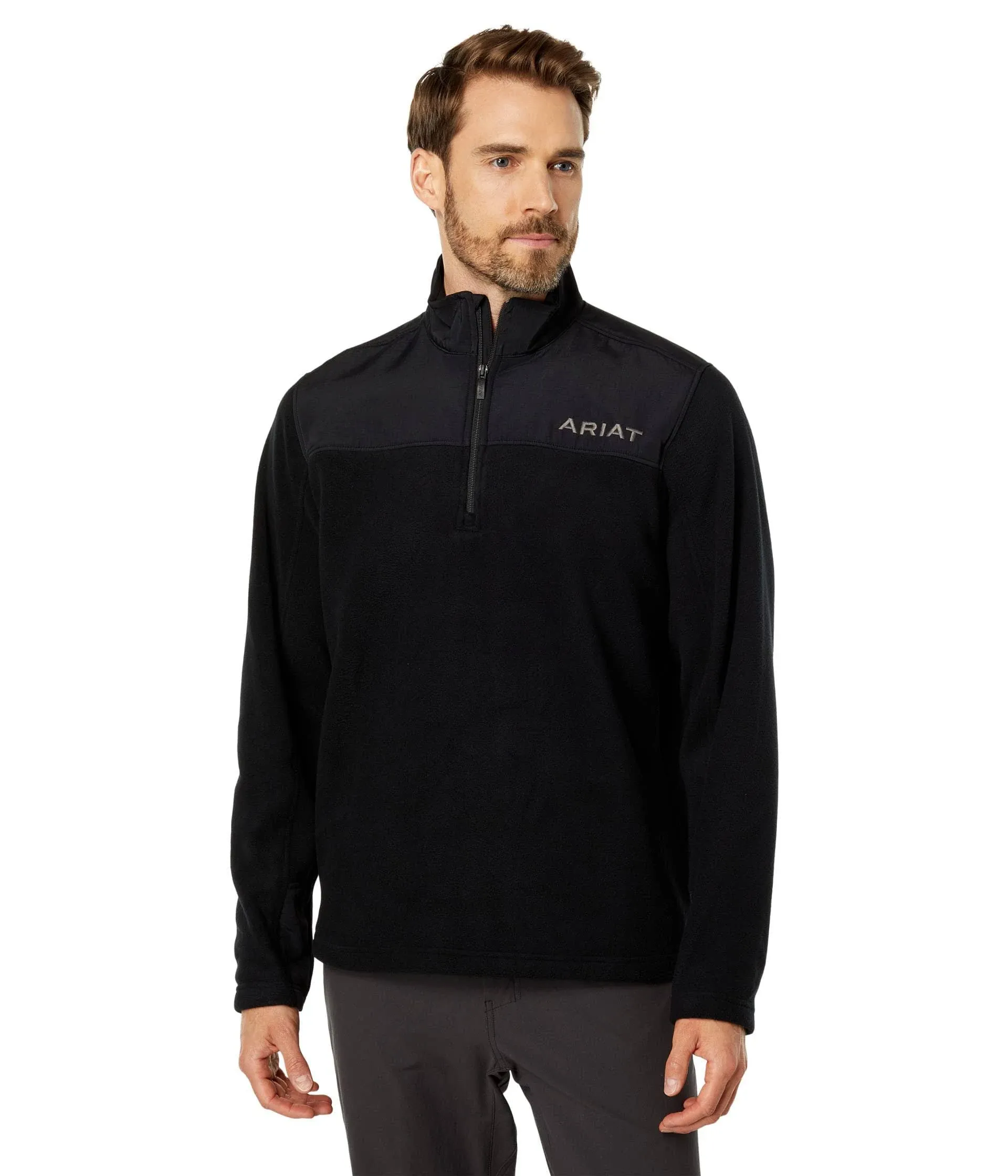 Ariat mens Basis 2.0 1/4 Zip Sweatshirt