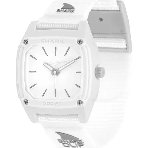 Freestyle Watch Shark Clip Analog White Water