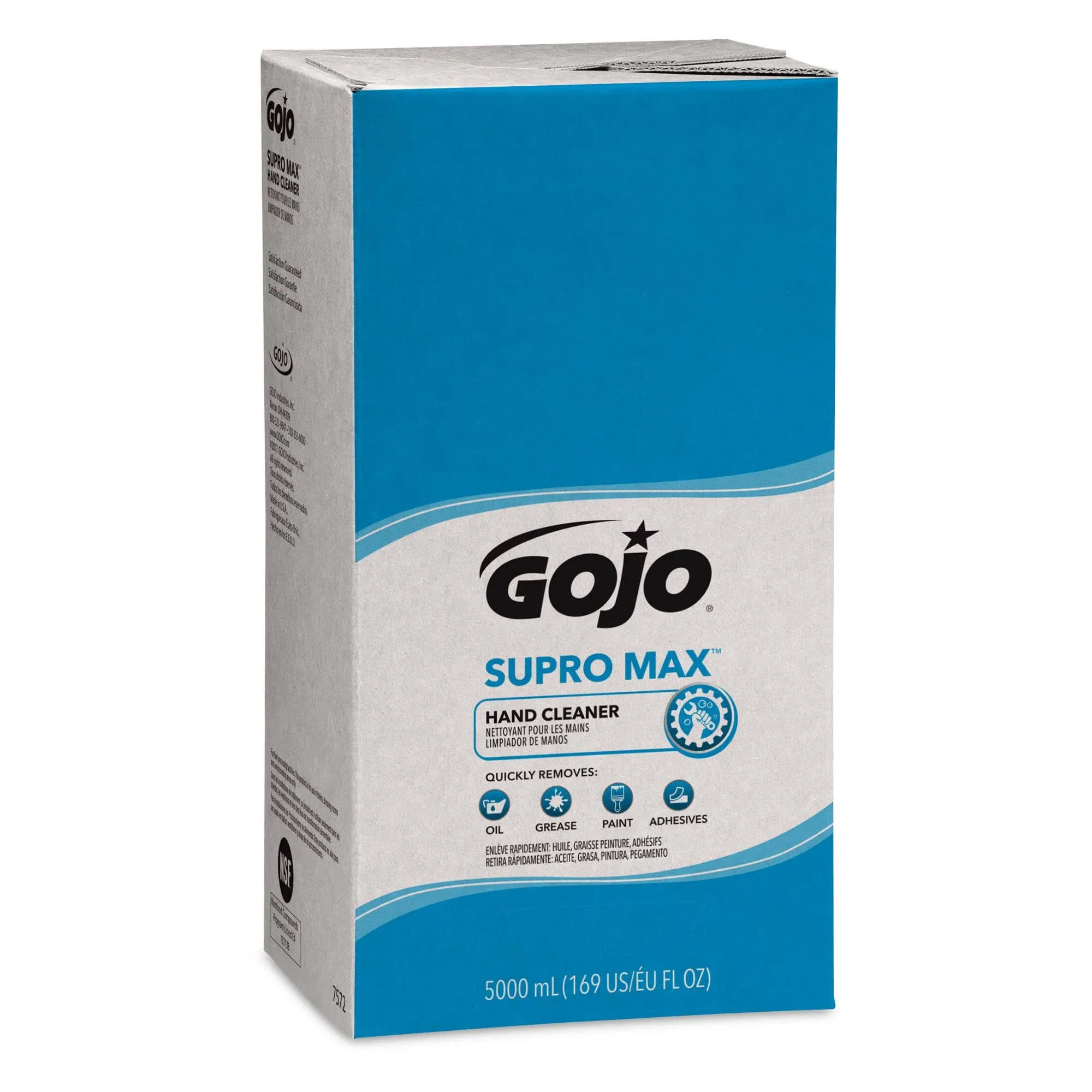 Gojo PRO TDX SUPRO MAX Hand Cleaner, 5000 Ml Heavy-Duty Hand Cleaner Refill PRO 