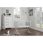 Dream on Me Haven Cradle Pebble Grey