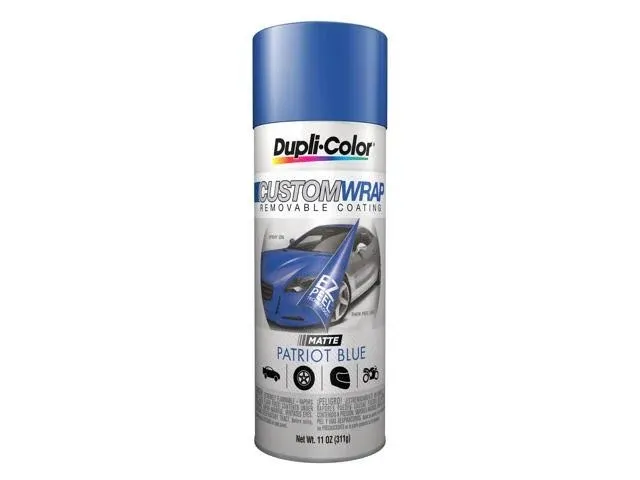 Dupli-Color® CWRC796 - 11 fl. oz. Matte Patriot Blue Custom Wrap Aerosol Removable Coating