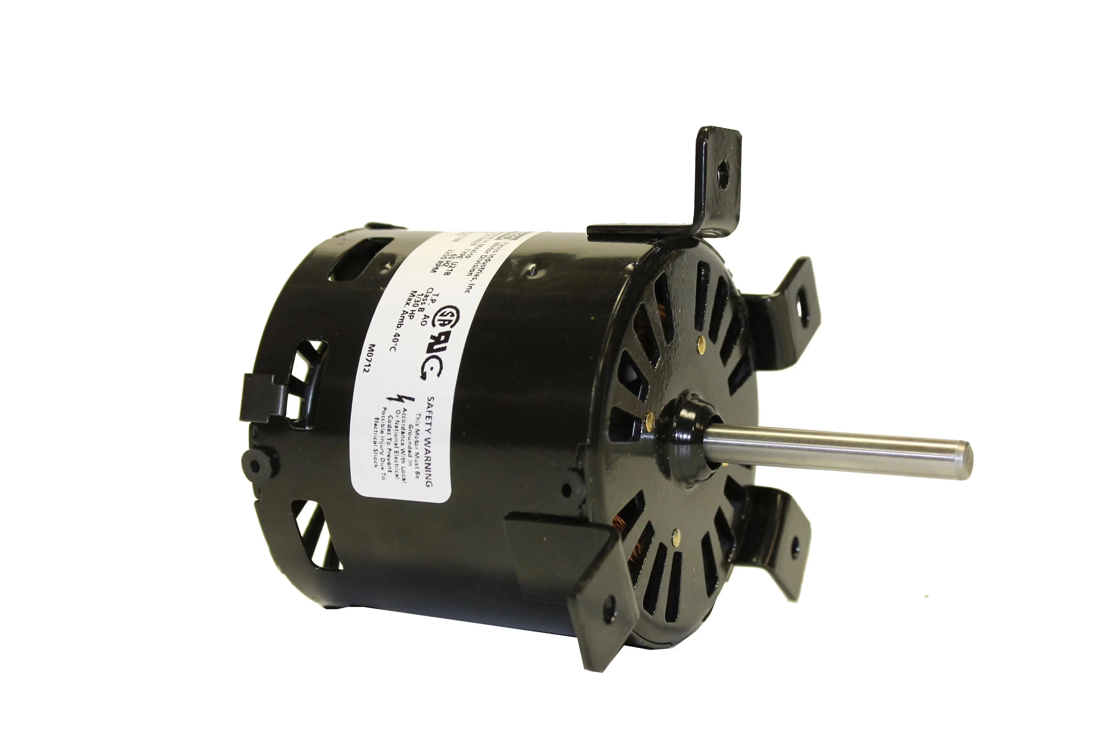 Fasco D1198 3.3 in. Shaded Pole Draft Inducer Motor - 115V 3200 RPM