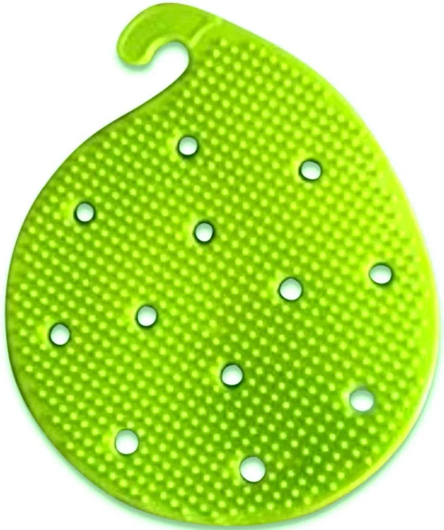 Cestari Kitchen Vegetable Scrubber Brush : Double Sided Silicone Fruit and ...