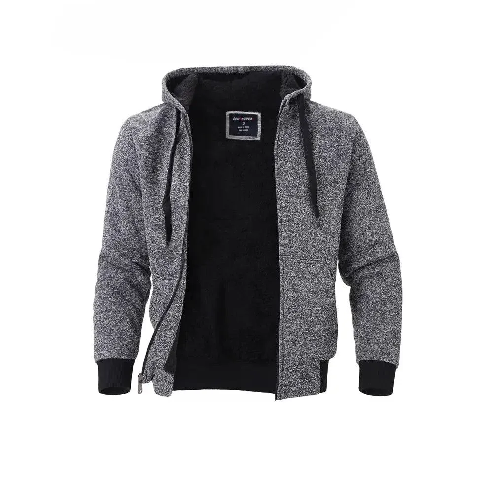 "Men's Sherpa Hooded Sweatshirt"