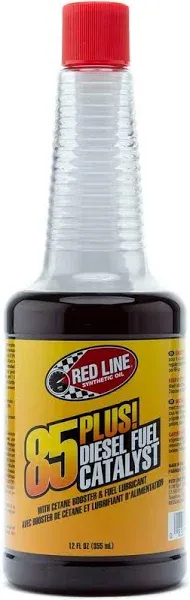 Red Line 70802 85 Plus DIESEL Fuel Additive Treatment - 12 Ounce, (Pack of 4)