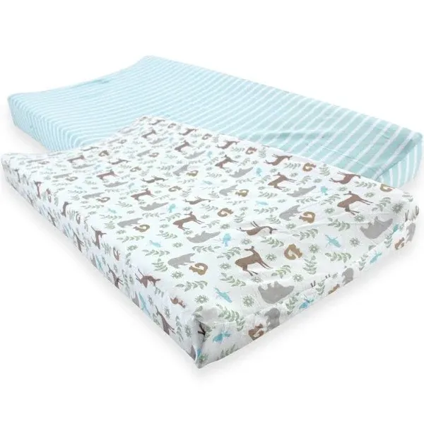 Touched by Nature Organic Cotton Changing Pad Cover, Forest