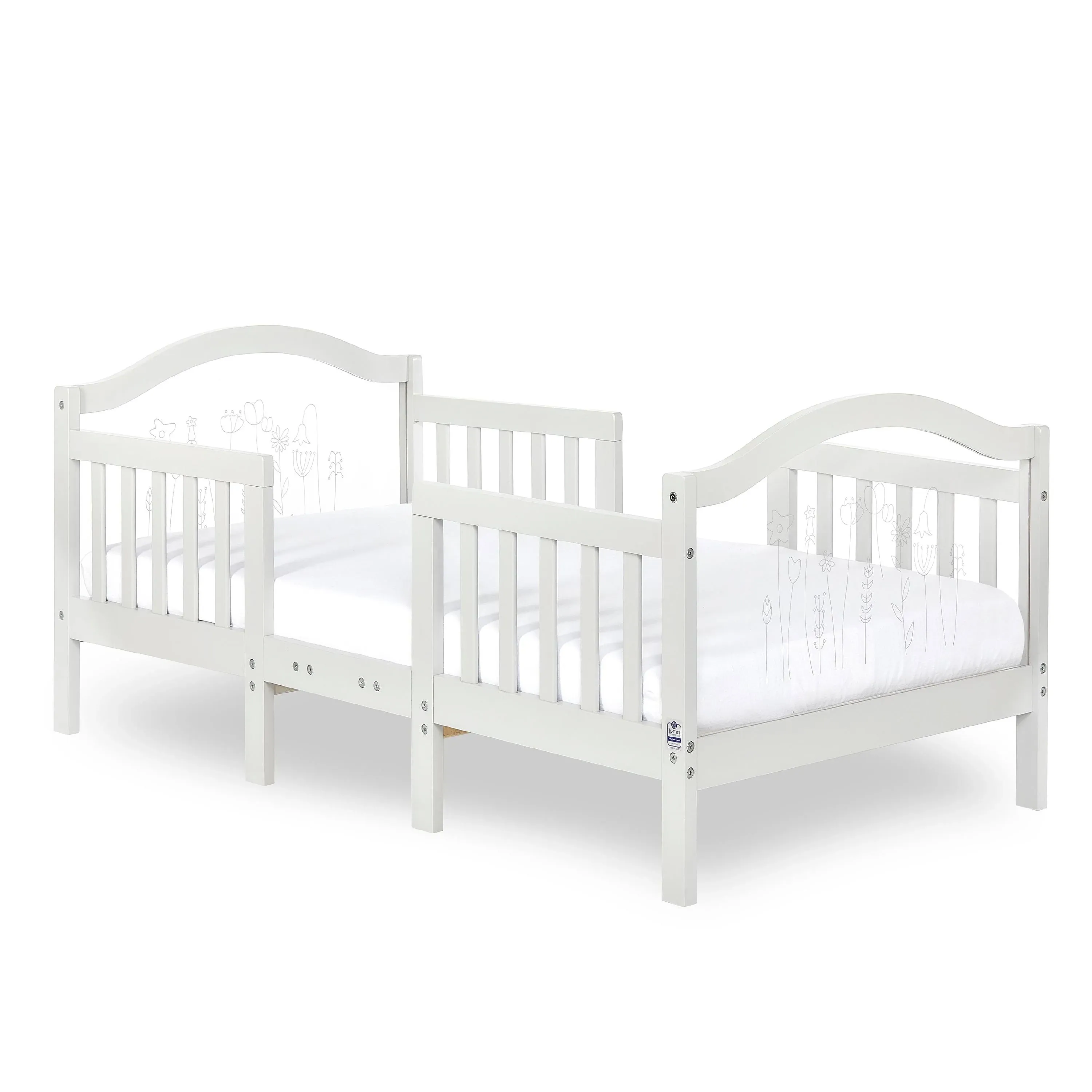 Dream on Me Rosie Toddler Bed in Grey