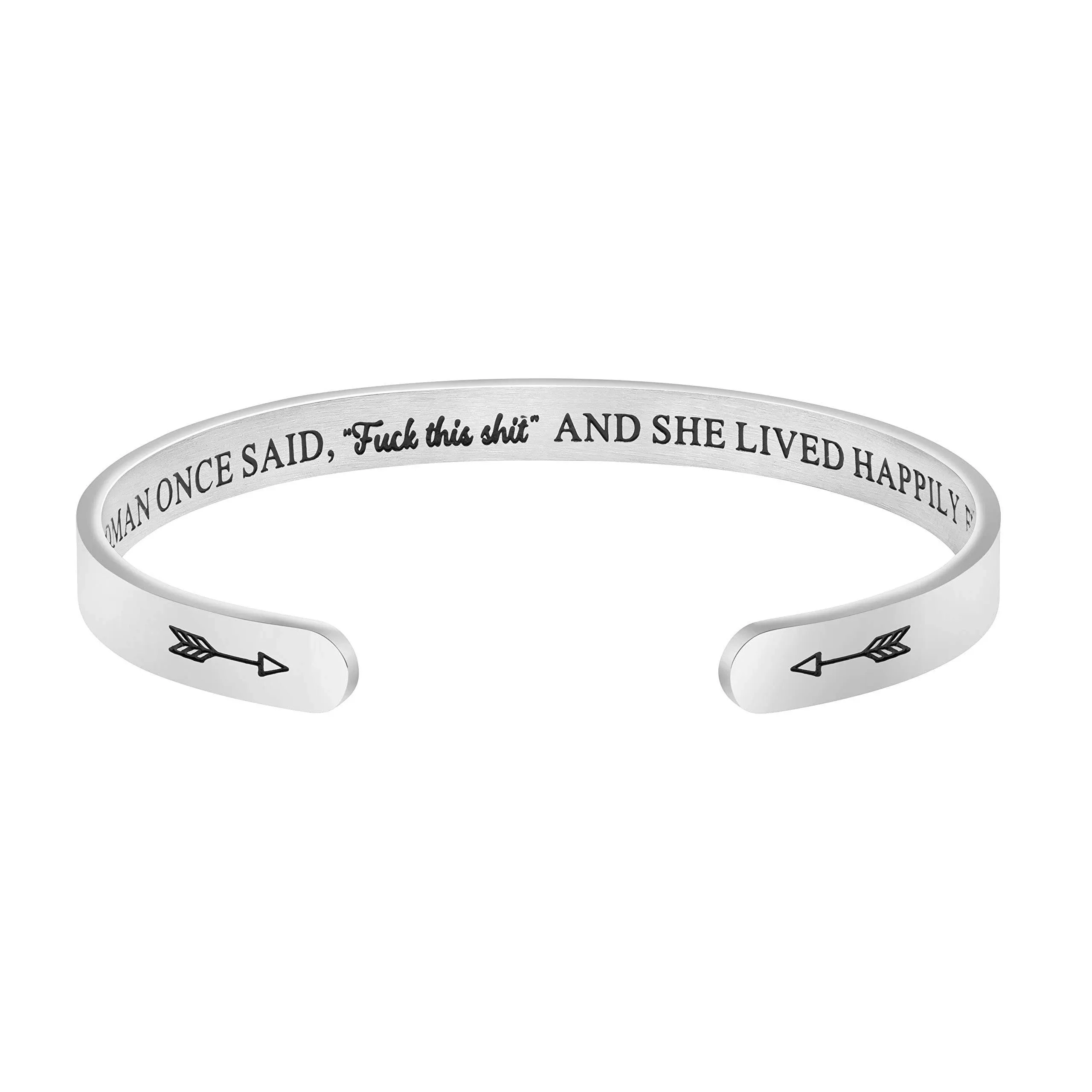 Bracelet A Wise Women Once said F*#k This? and She lived Happily ever After NEW