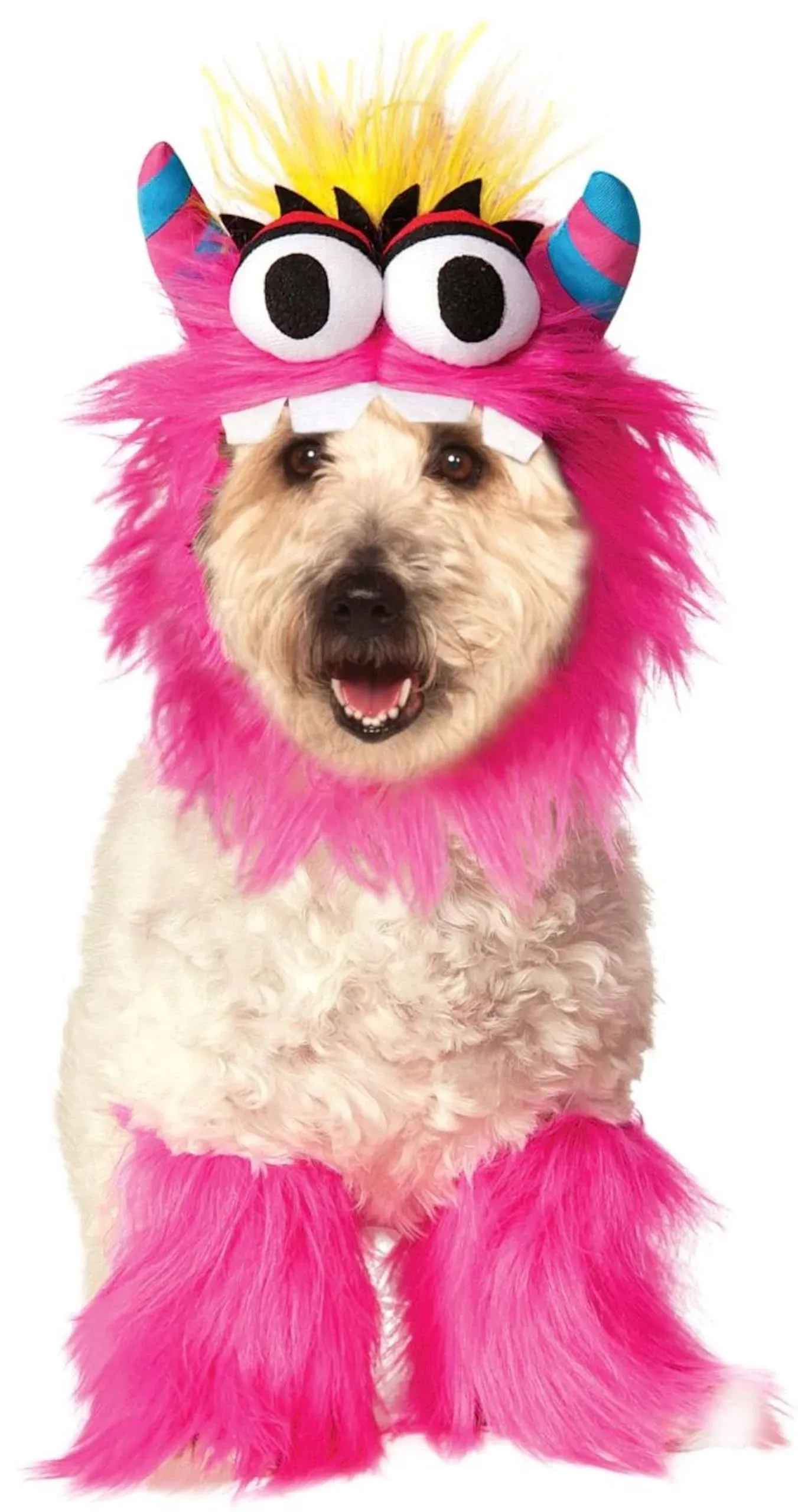 Monster Set Pet Costume - Large - Pink