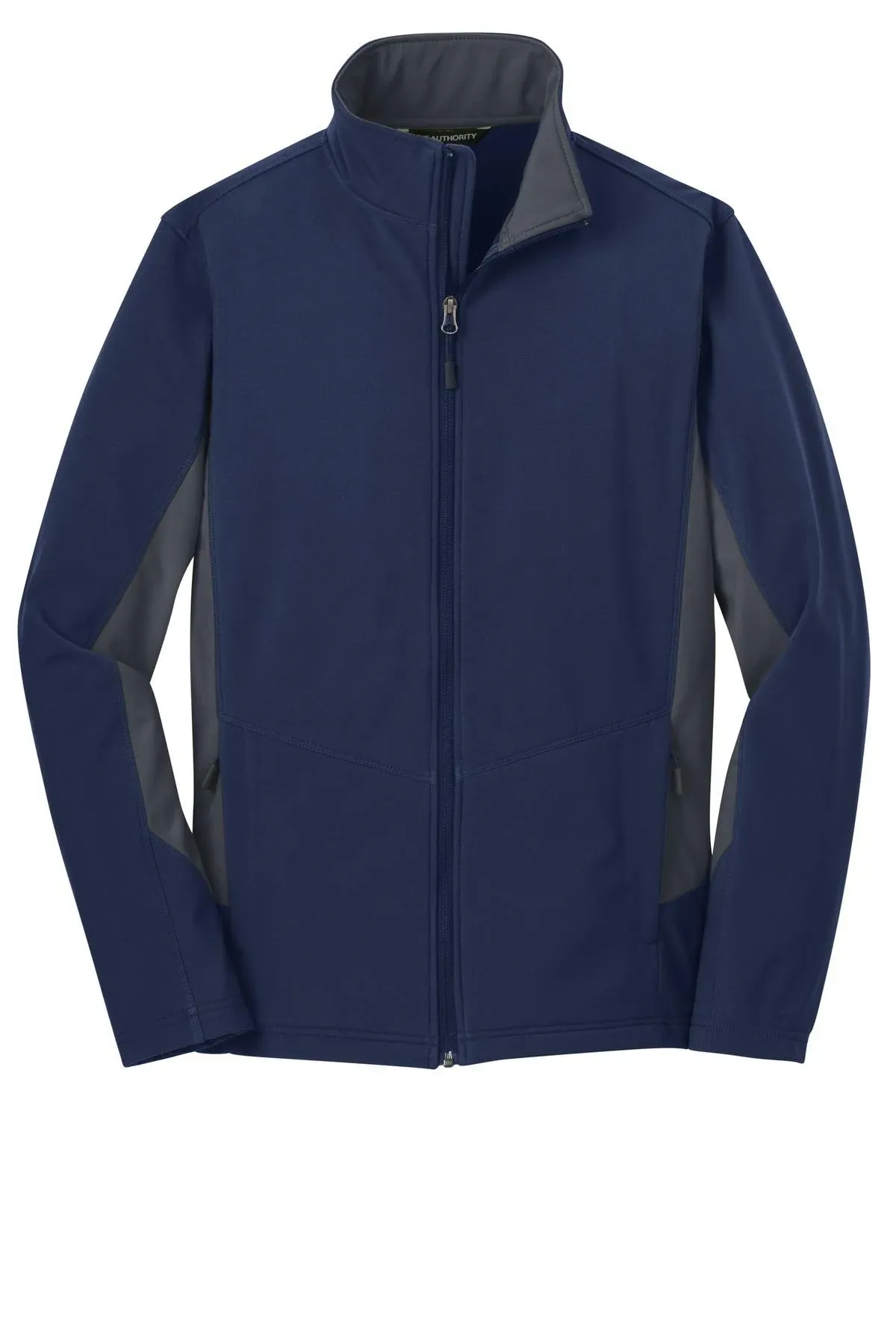 Port Authority J318 Core Colorblock Soft Shell Jacket - Dress Blue Navy ...