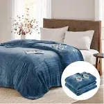 Electric Blanket Full Size | Single Control with Auto Shut off | Heated Blanket 