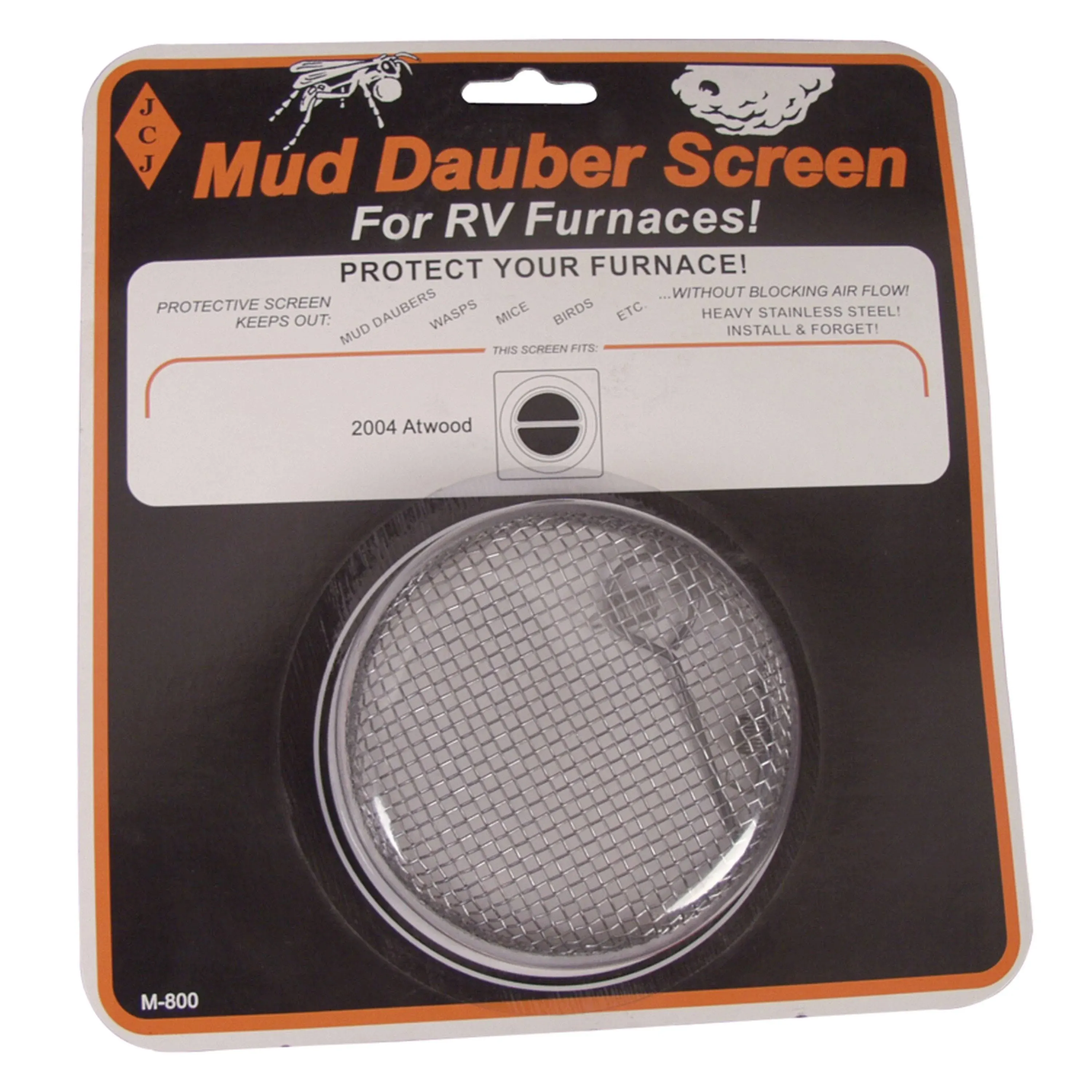 Jcj M-800 Mud Dauber Furnace Screen