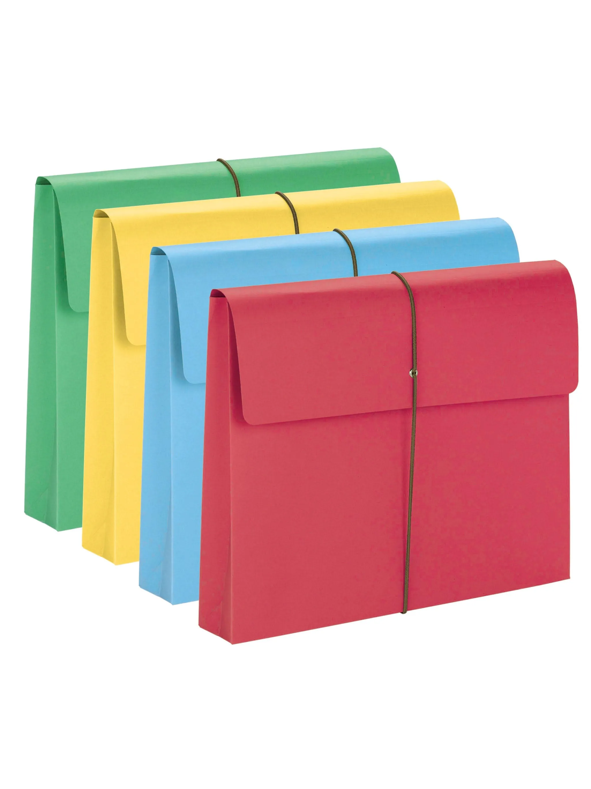 Smead Color 2&#034; Expanding Wallets, Letter Size, Assorted Colors, 10-Pack