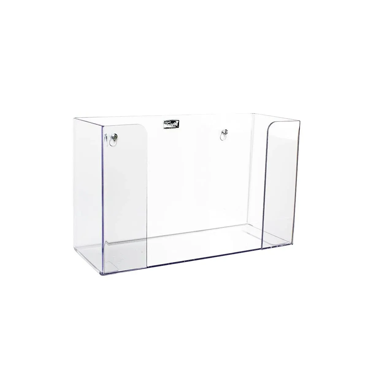 TrippNT 50709 Clear PETG Single Stack Tri-Fold Paper Towel Dispenser Holder, 10 3 ...