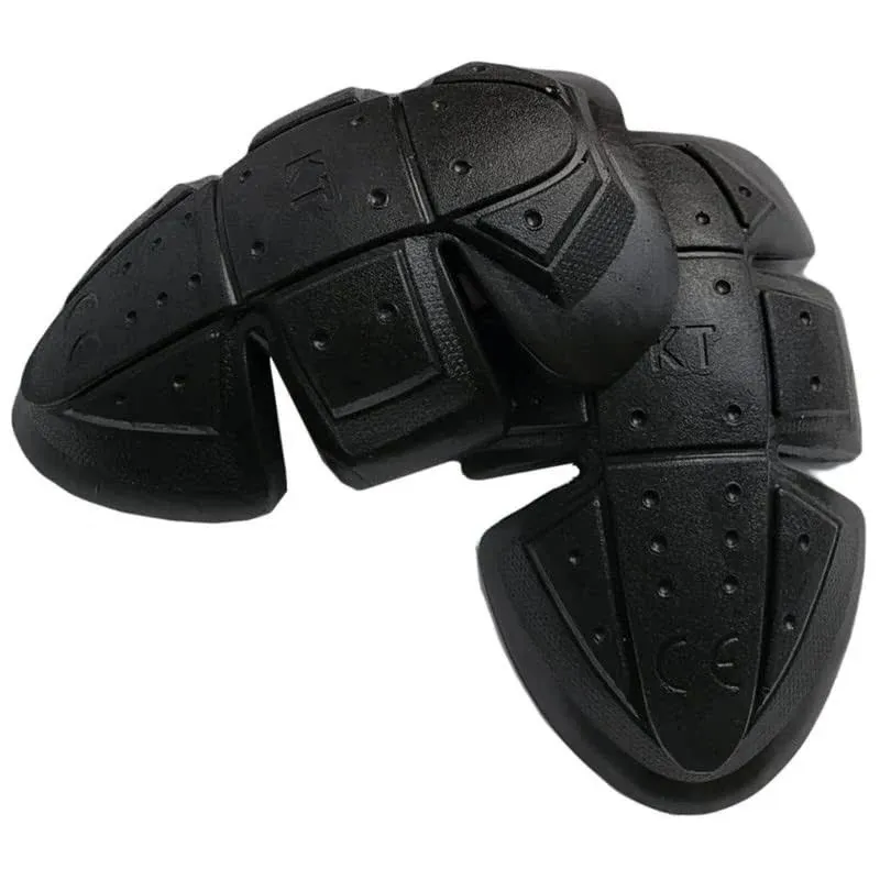 CE-1 Rated Elbow Protective Pads for Motorcycle Jacket (Black)