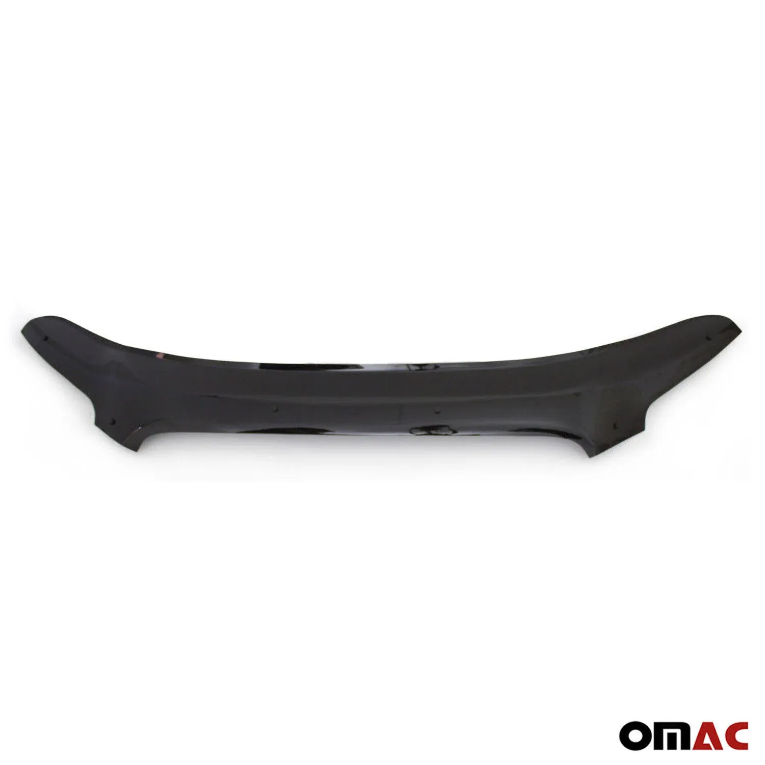 OMAC Front Bug Shield Hood Deflector Guard for Ford Transit 2021-2024 Black Smoke