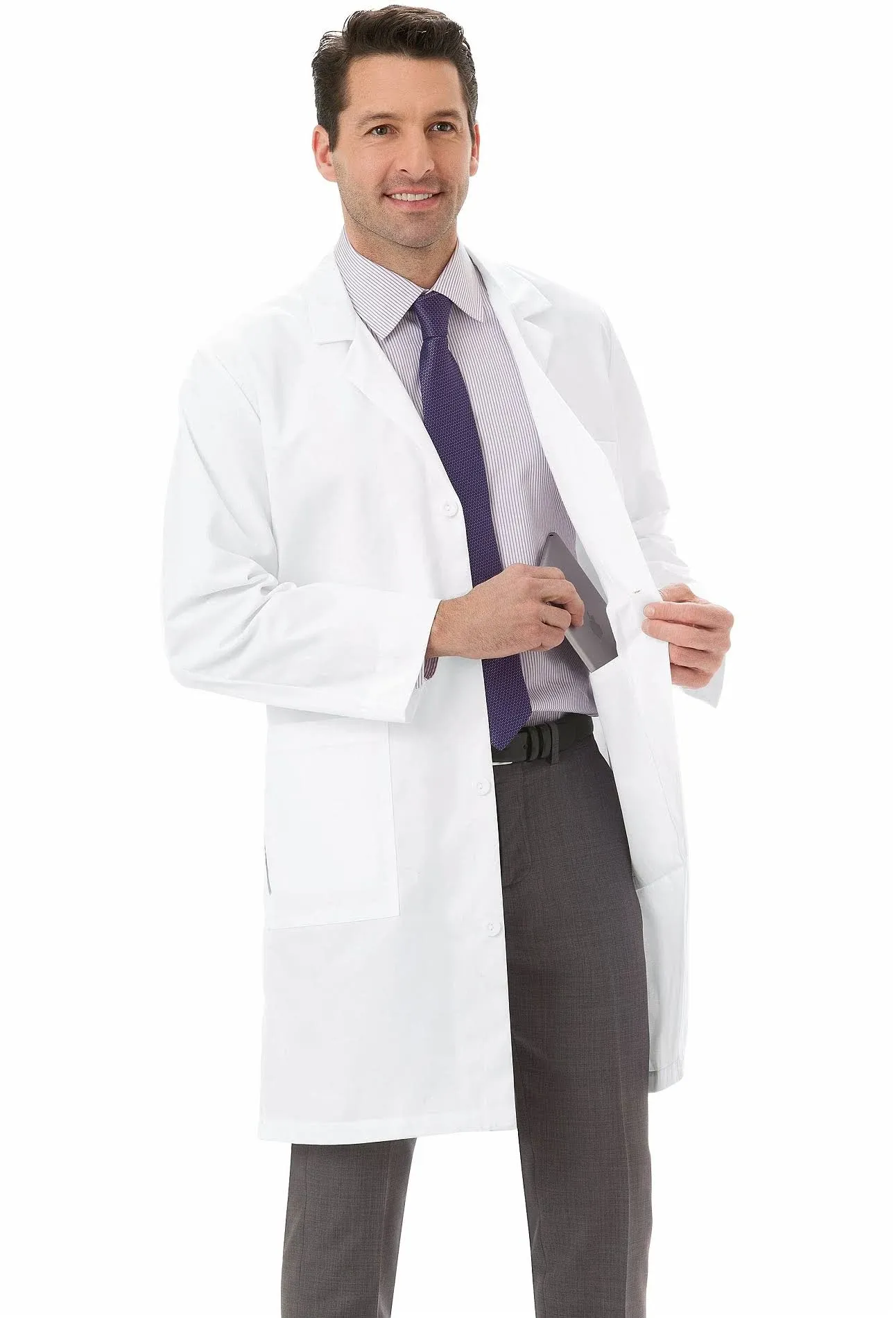 Meta Men's 38 inch Labcoat