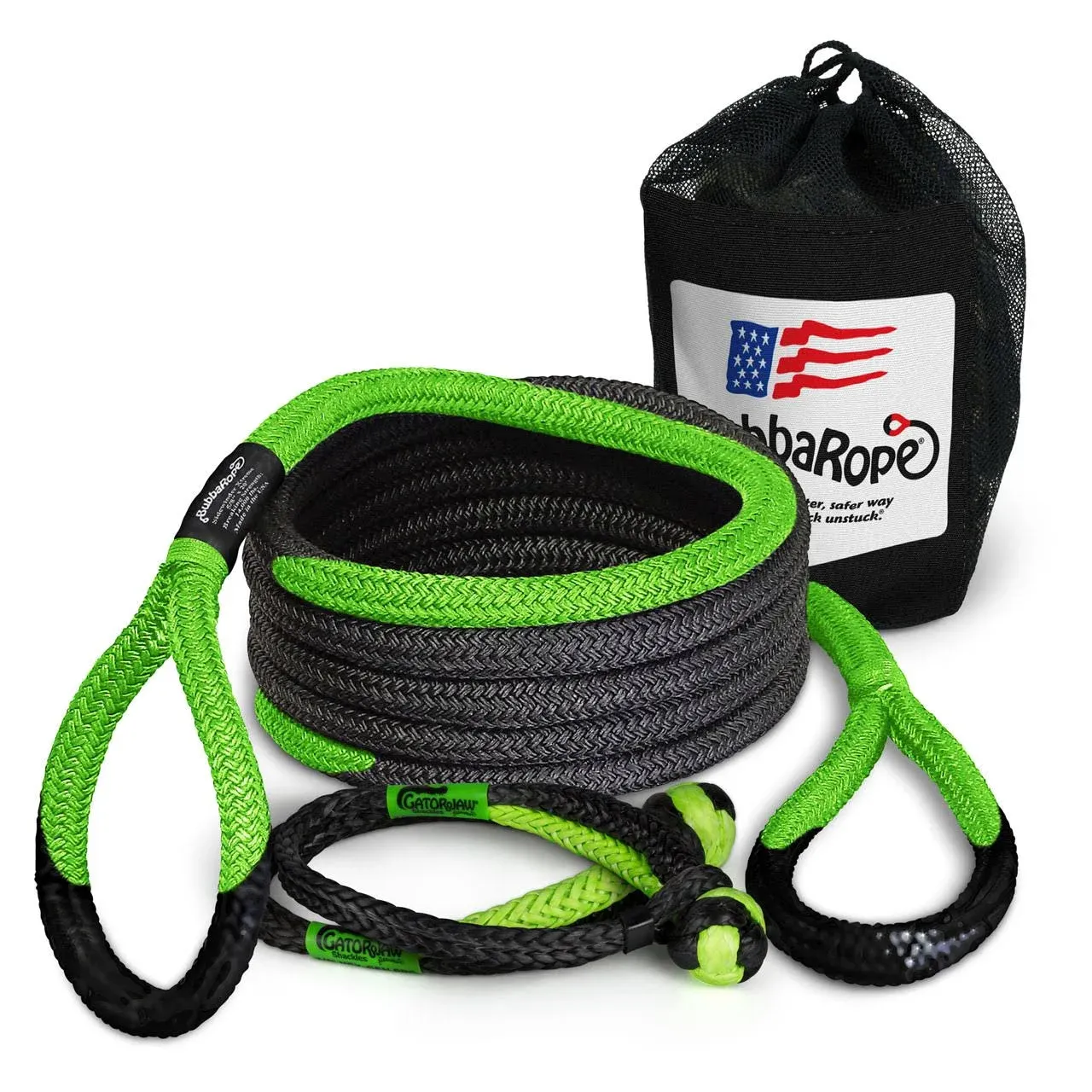 Bubba Ropes 176842Gr Utv Gear Set Green Eyes